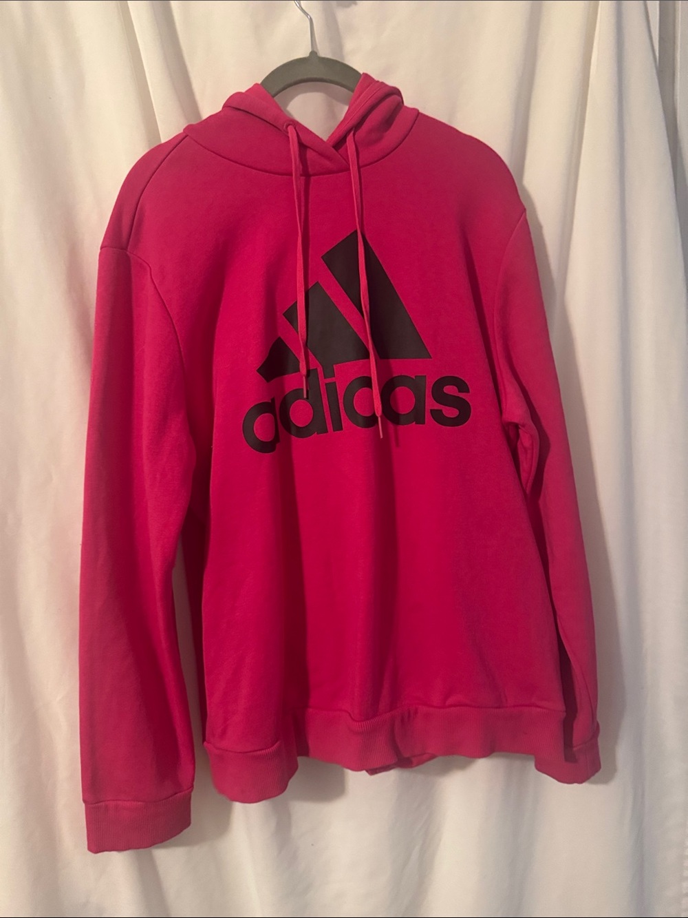 Women’s Adidas fuchsia hoodie